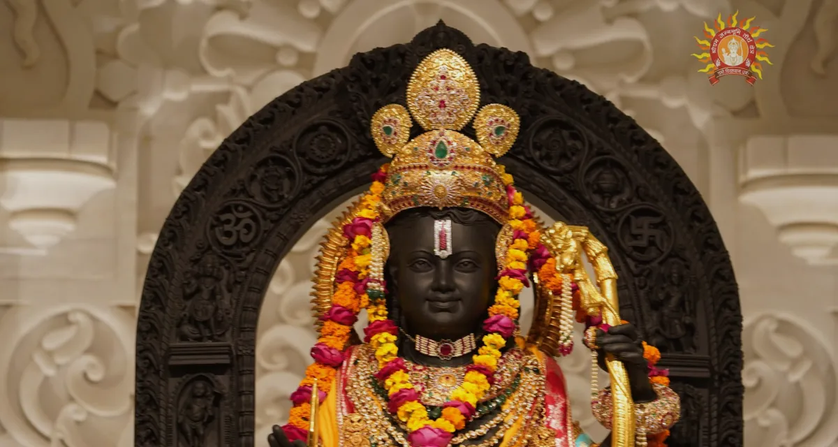 Captivating Ram Lalla Idol Eyes and Arun Yogiraj The sculptor of Ram ...