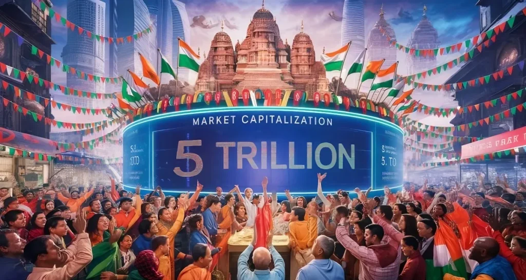 India's Market Capitalisation Hits $5 Trillion and its impact on Sanatan Economy